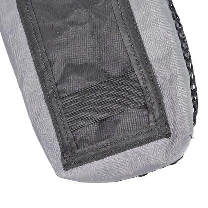 Ultralight Water Bottle Pouch by Hilltop Packs LLC, gray fabric, shoulder strap mount on Tampa Home & Garden Store