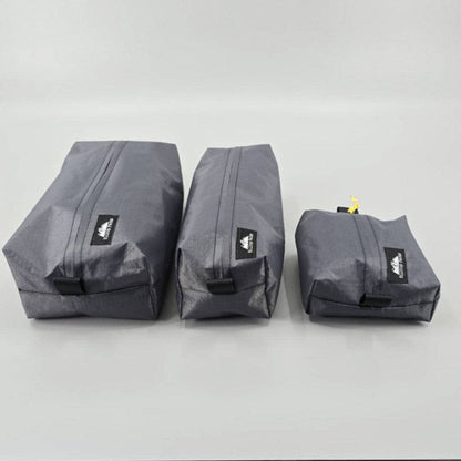 Ultralight Zipper Box Organizer Ecopak Gear Case gray triple set by Hilltop Packs LLC on Tampa Home & Garden Store