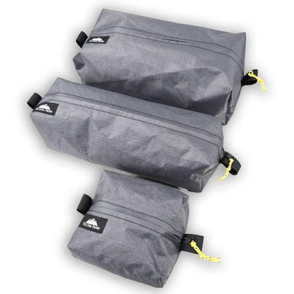 Ultralight Zipper Box Organizer ECOPAK Gear Case 3-pack pouches Hilltop Packs on Tampa Home & Garden Store