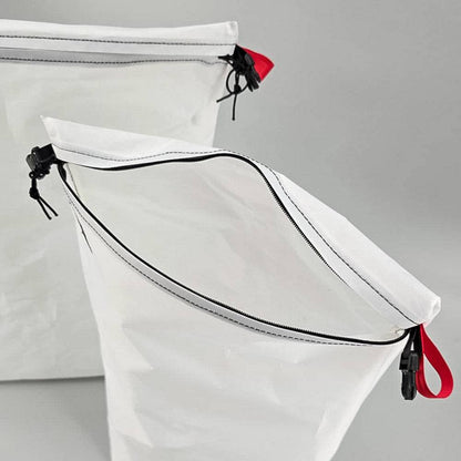Ultralight Zipper Food Bag white D50T fabric bear bag by Hilltop Packs LLC for camping on Tampa Home & Garden Store