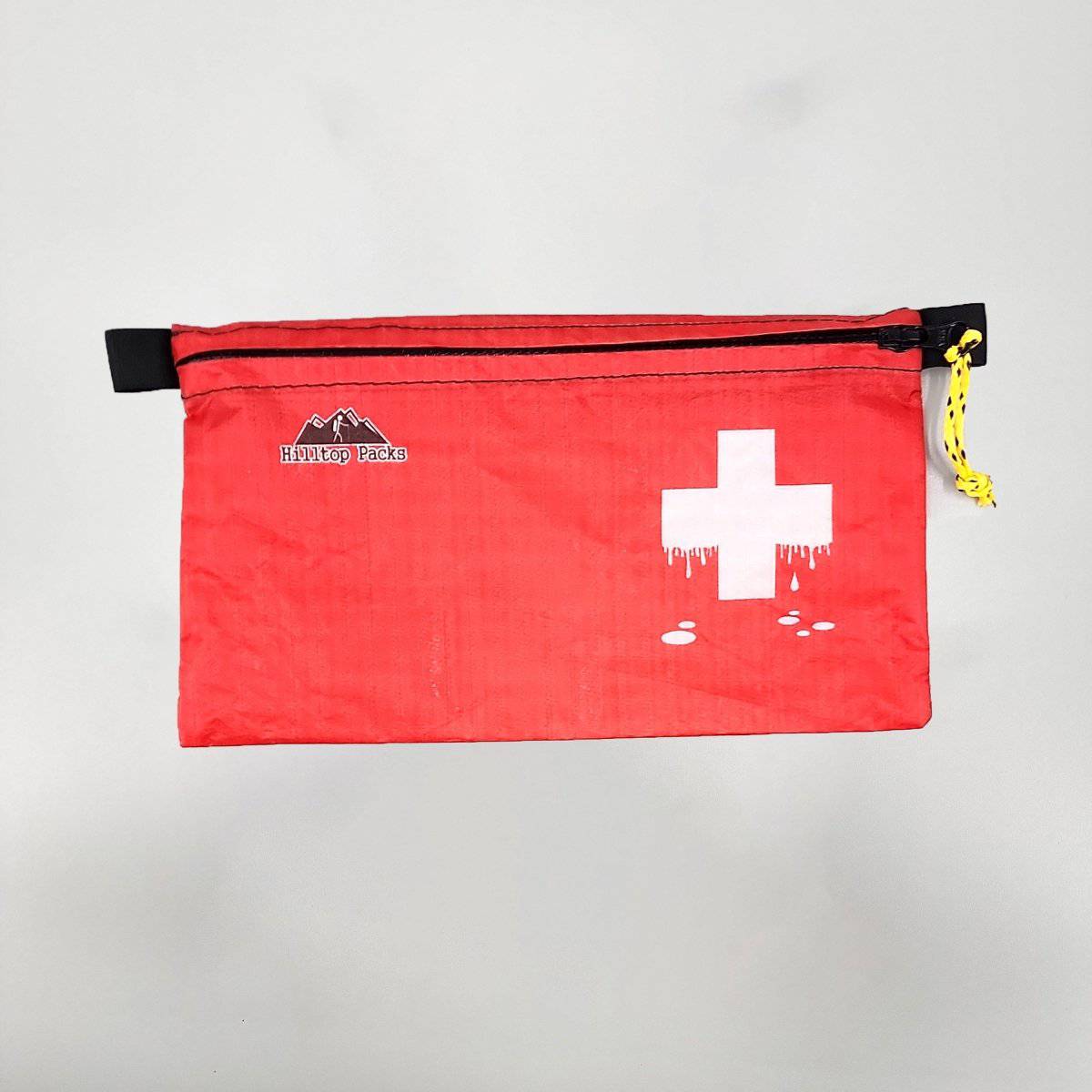 Ultralight zipper pouch organizer Patterns 1 red travel pouch with white cross Hilltop Packs LLC on Tampa Home & Garden Store