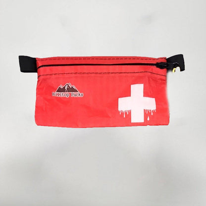 Ultralight Zipper Pouch Organizer Patterns 1 red travel pouch by Hilltop Packs LLC white cross on Tampa Home & Garden Store