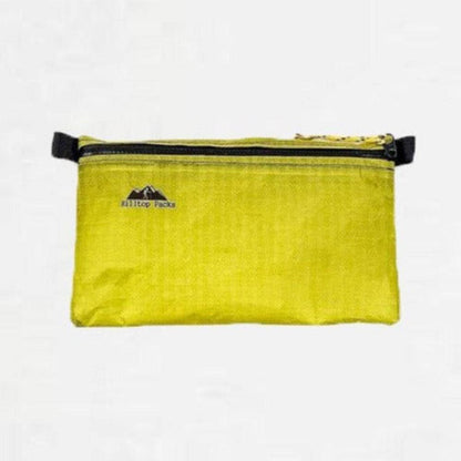 Ultralight Zipper Pouch Organizer Patterns Series 1 yellow with black zipper Hilltop Packs LLC on Tampa Home & Garden Store
