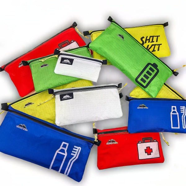 Ultralight Zipper Pouch Organizer Series 1 travel pouches multicolor by Hilltop Packs LLC on Tampa Home & Garden Store