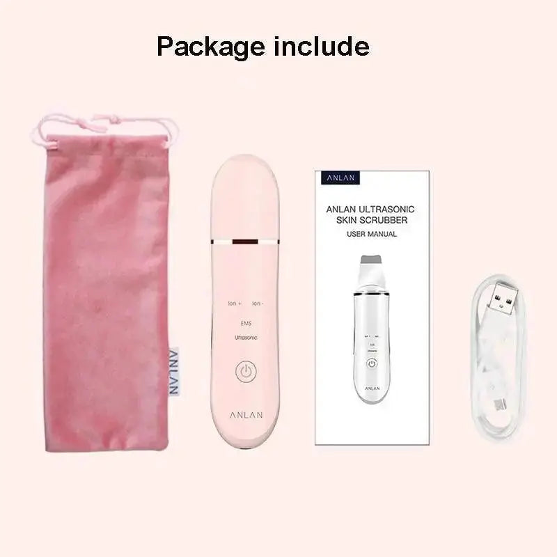 Ultrasonic Derma Skin Scrubber Pen for Face
