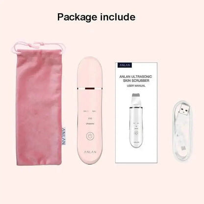 Ultrasonic Derma Skin Scrubber Pen for Face