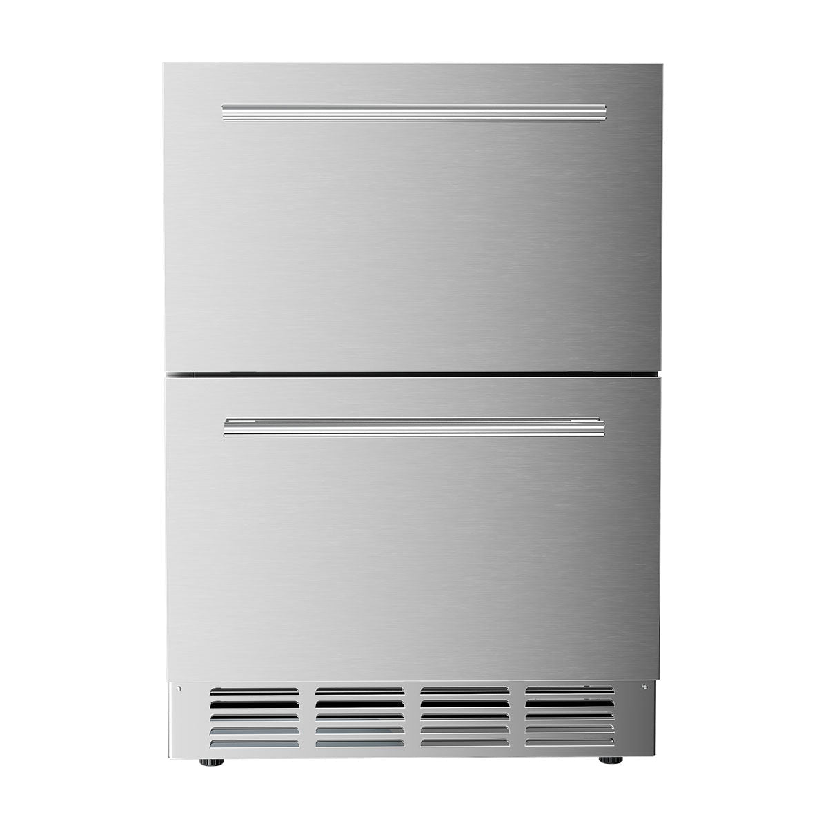 Réfrigérateur sous comptoir, réfrigérateur à boissons à double tiroir de 24 pouces F58145