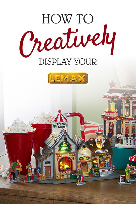 Brochure Lemax - Comment mettre en valeur votre village de manière créative