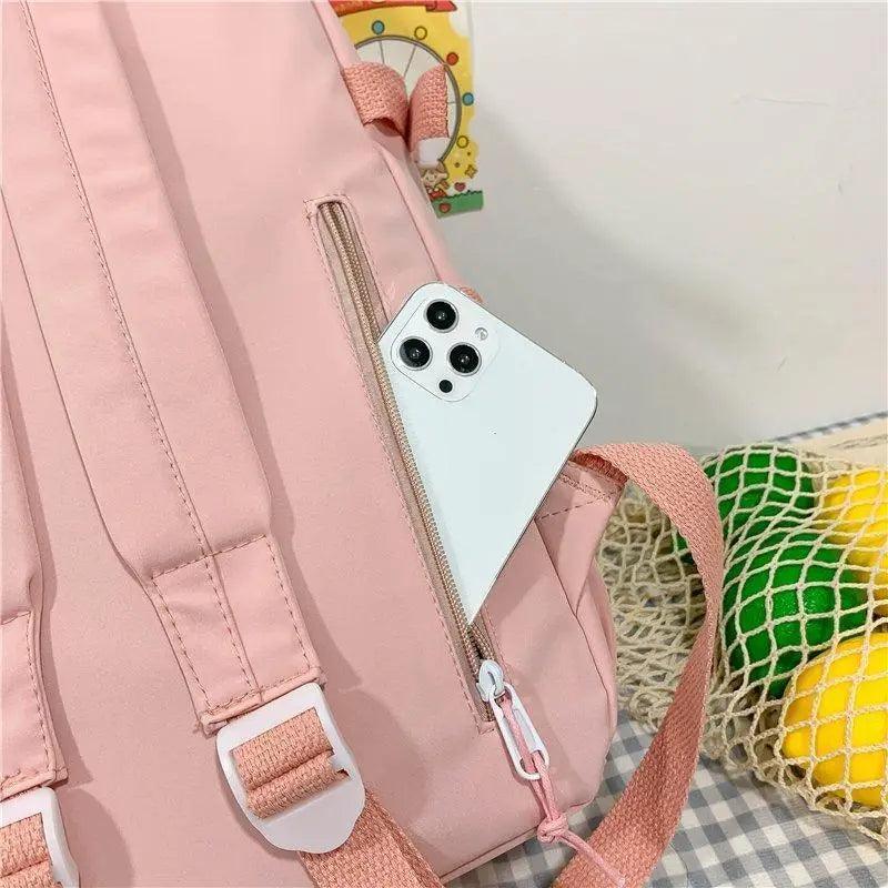 Stevvex backpack with capacity, multi-pocket, water-resistant fabric, phone in side pocket on Tampa Home & Garden Store
