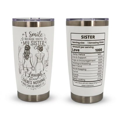 20oz Insulated Tumbler and a Perfect Sister Gift