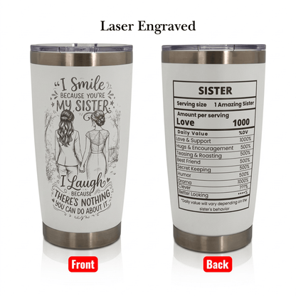 20oz Insulated Tumbler and a Perfect Sister Gift