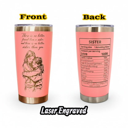 20oz Insulated Tumbler and a Perfect Sister Gift
