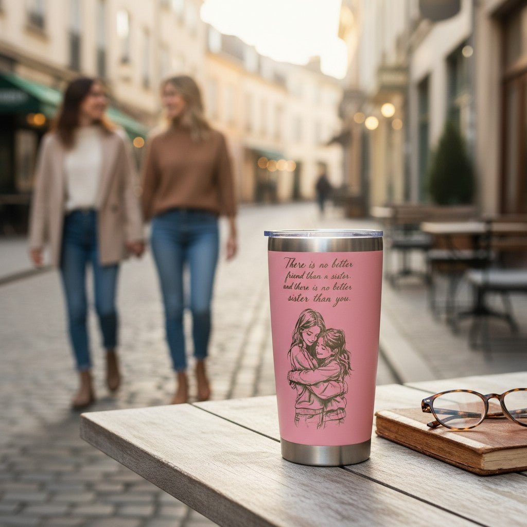 20oz Insulated Tumbler and a Perfect Sister Gift