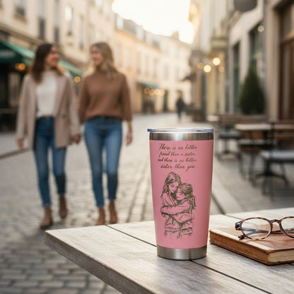 20oz Insulated Tumbler and a Perfect Sister Gift