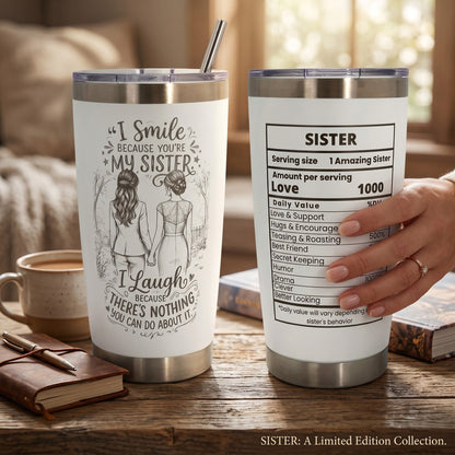 20oz Insulated Tumbler and a Perfect Sister Gift