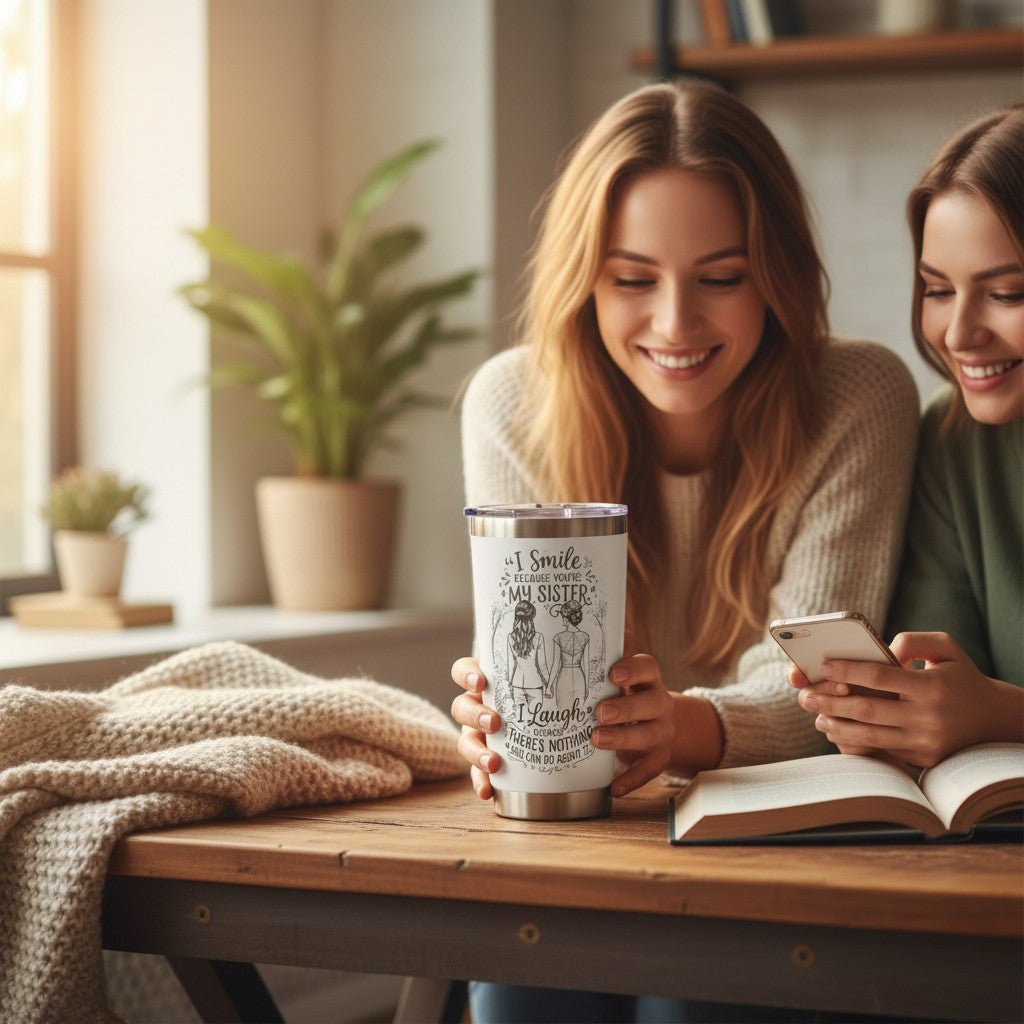 20oz Insulated Tumbler and a Perfect Sister Gift