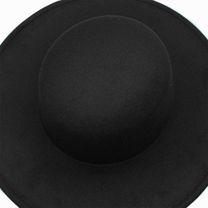 Women's Luxurious Cotton Fedora Hat black Stevvex ST13FD211FRY on Tampa Home & Garden Store
