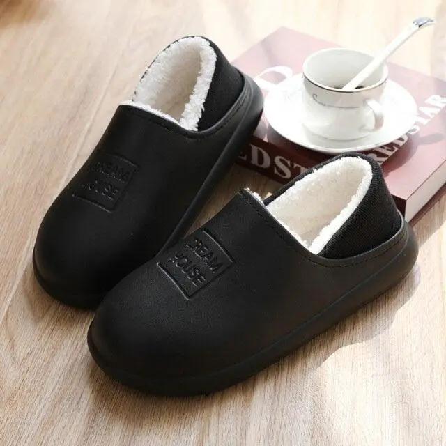 Cozy Winter Fur Slippers for Women Indoor Comfort