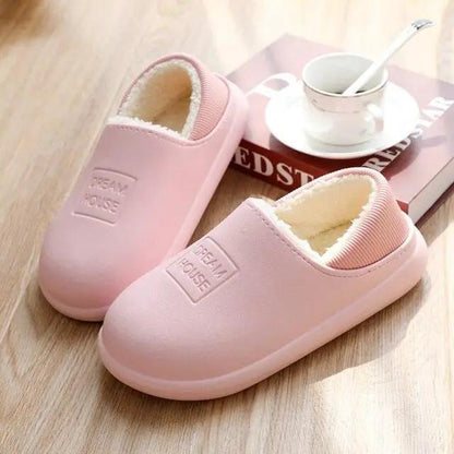 Cozy Winter Fur Slippers for Women Indoor Comfort