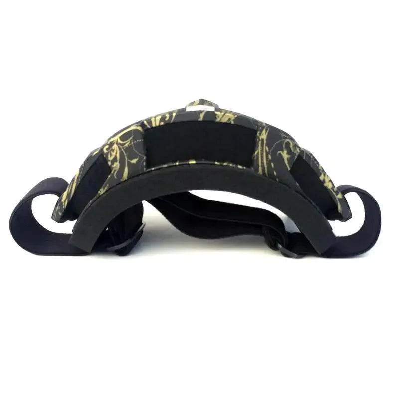 Stevvex unisex snowboard goggles with detachable mask, windproof, camo pattern, black frame on Tampa Home & Garden Store