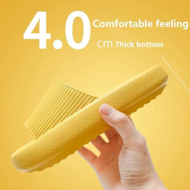 Unisex Thickened Comfort Slippers for Home Use
