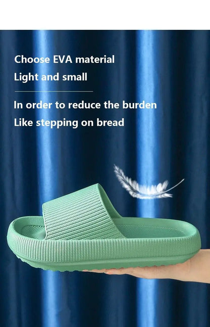 Unisex Thickened Comfort Slippers for Home Use
