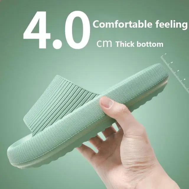 Unisex Thickened Comfort Slippers for Home Use