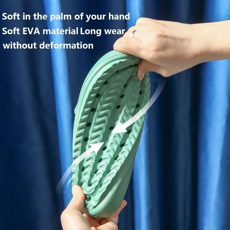 Unisex Thickened Comfort Slippers for Home Use