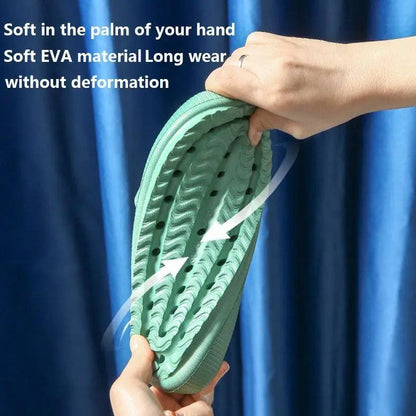 Unisex Thickened Comfort Slippers for Home Use