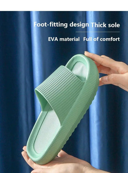 Unisex Thickened Comfort Slippers for Home Use