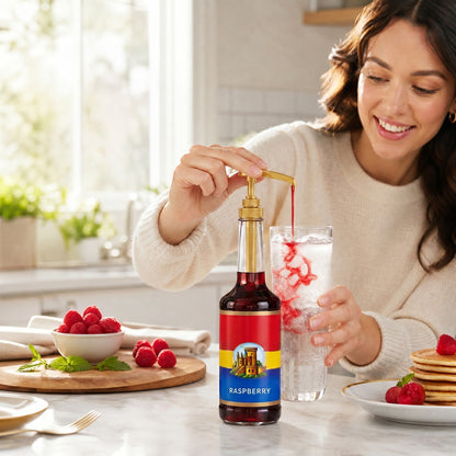Premium Gold Syrup Pump for Cocktail Drinks