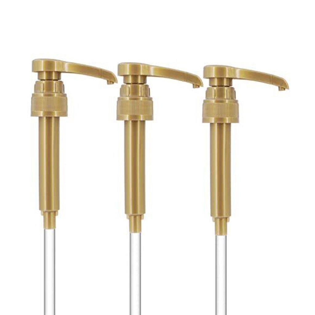 Premium Gold Syrup Pump for Cocktail Drinks