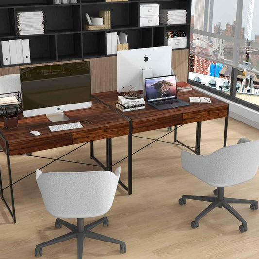 Versatile Home Office Desk and Storage Cabinet Bundle - Tampa Home & Garden Store