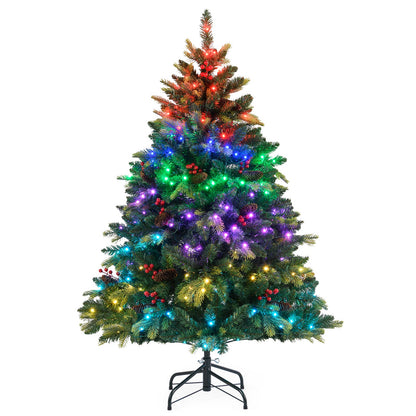 DirectDeals 5/6/7/8 ft artificial Christmas tree with LED lights and remote app control on Tampa Home & Garden Store