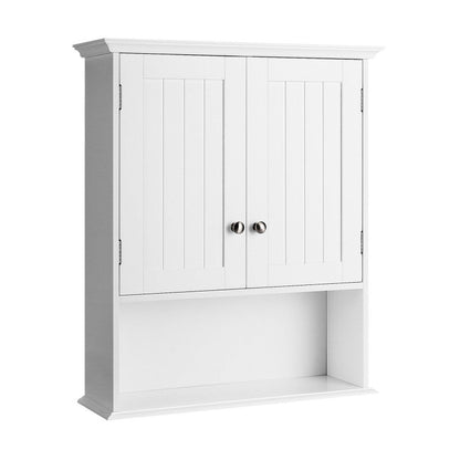 Dining Room Set: Tall Storage Cabinet and Trash Can Cabinet and Wall Mount Storage Organizer