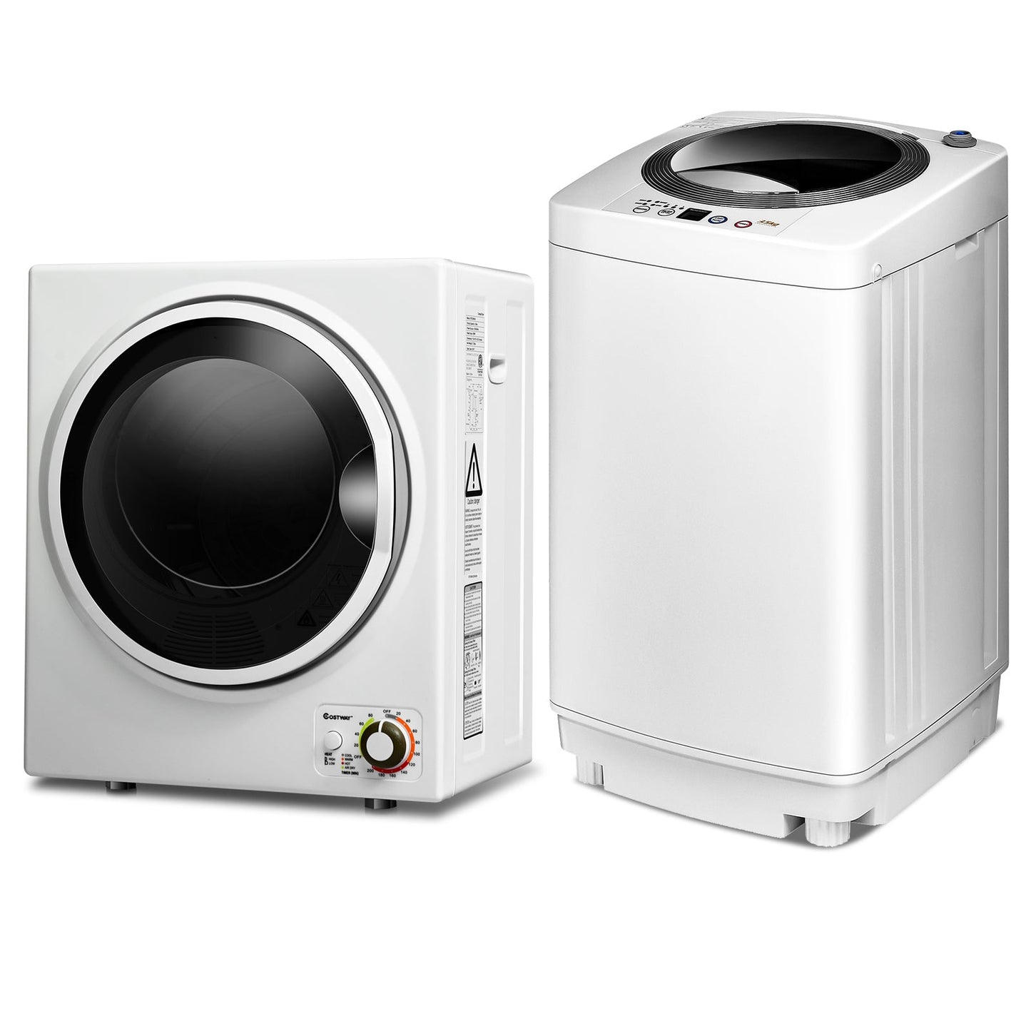 Electric Laundry Dryer and Full-Automatic Washing Machine Combo - Tampa Home & Garden Store