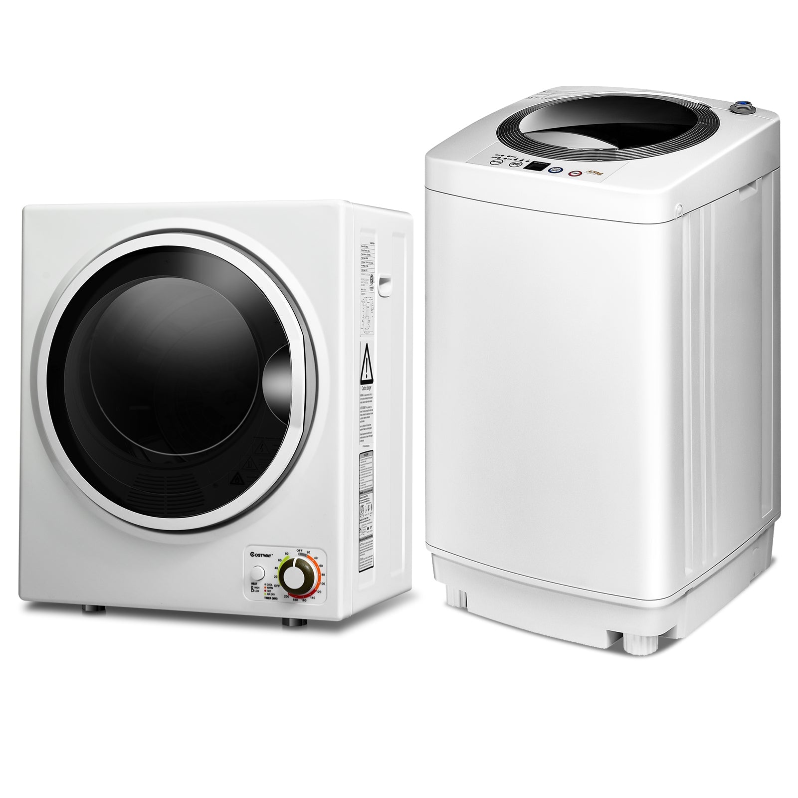 Electric Laundry Dryer and Full-Automatic Washing Machine Combo - Tampa Home & Garden Store