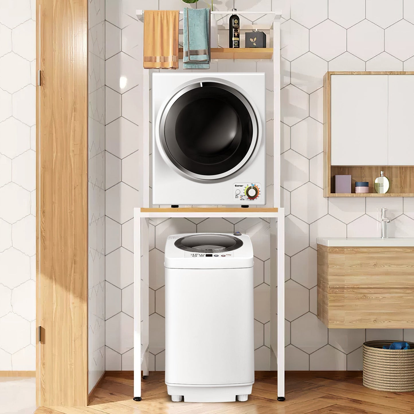 Electric Laundry Dryer and Full-Automatic Washing Machine Combo - Tampa Home & Garden Store