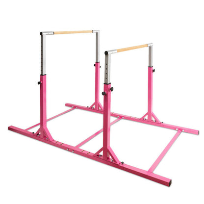 Yoga Set: 4-Panel Gymnastics Mat + Gymnastic Training Parallel Bars