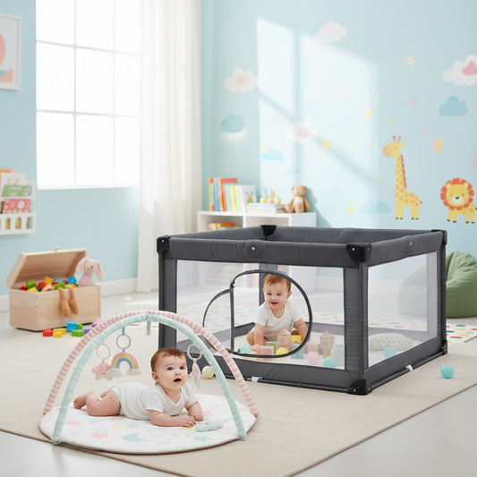 Baby Play Gym and Large Playpen Set - Tampa Home & Garden Store