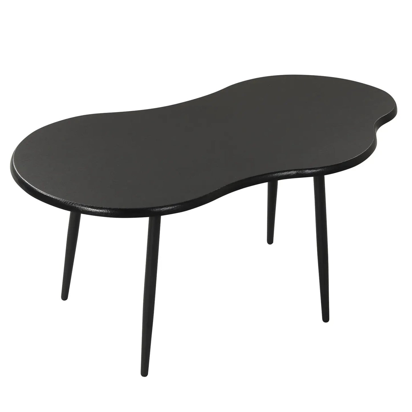 Cloud Shape Coffee Table With Metal Frame