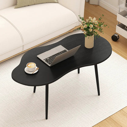 Cloud Shape Coffee Table With Metal Frame