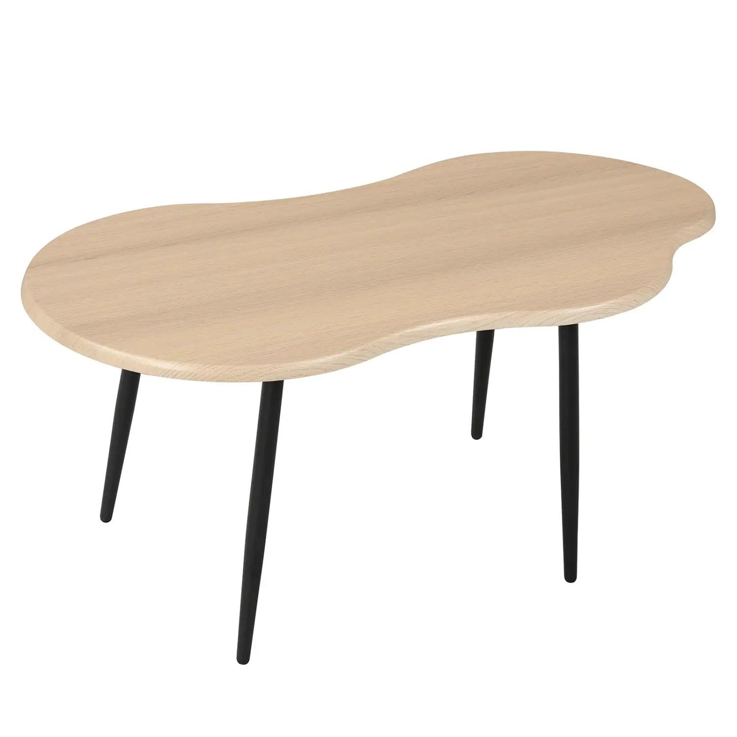 Cloud Shape Coffee Table With Metal Frame