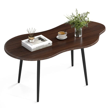 Cloud Shape Coffee Table With Metal Frame