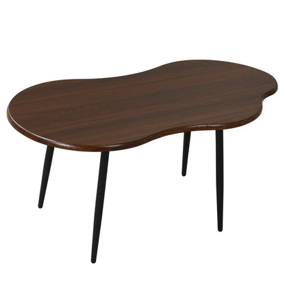 Cloud Shape Coffee Table With Metal Frame