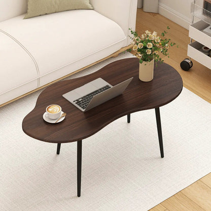 Cloud Shape Coffee Table With Metal Frame