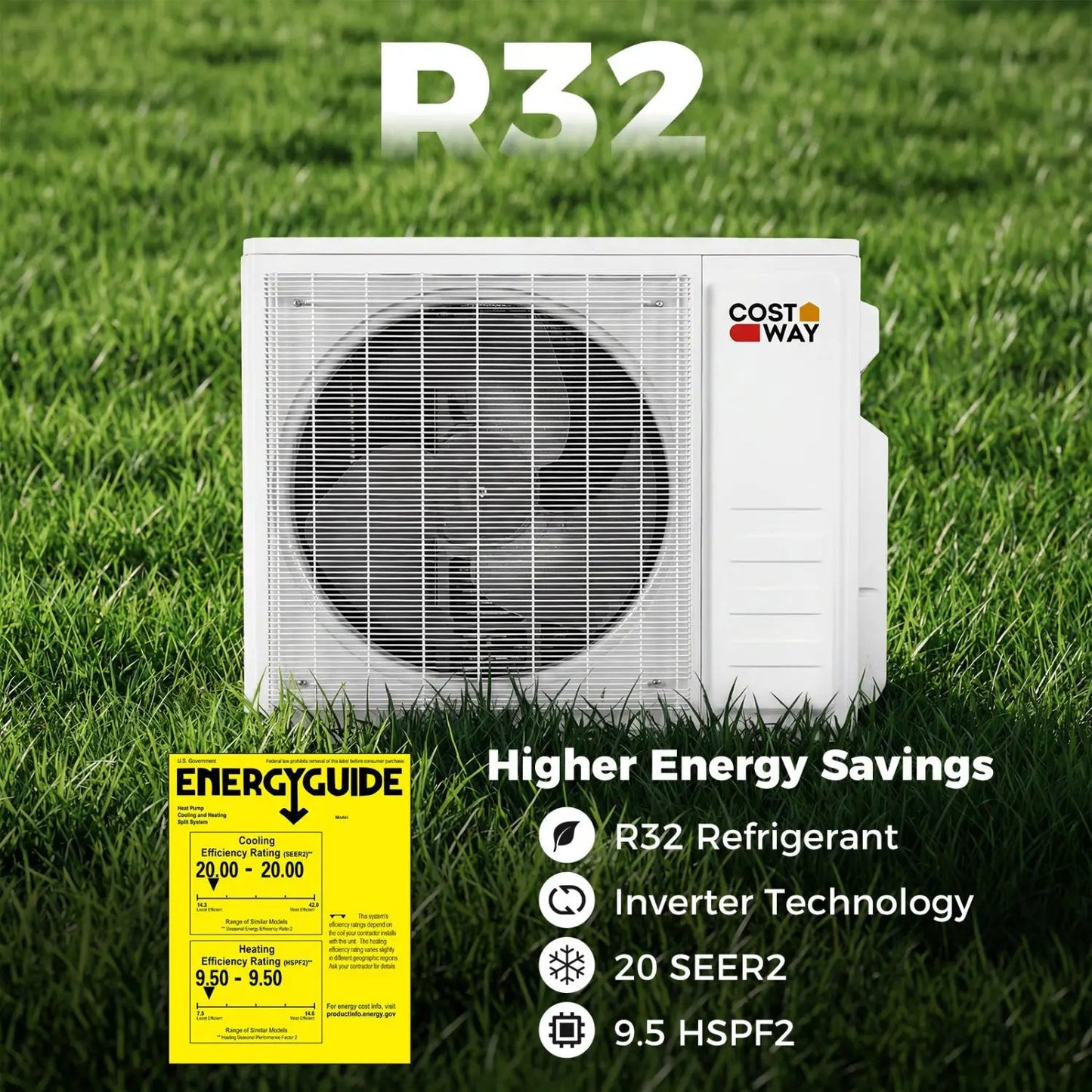 Blast Pro 28K BTU 2 Zone Mini Split AC Heat Pump