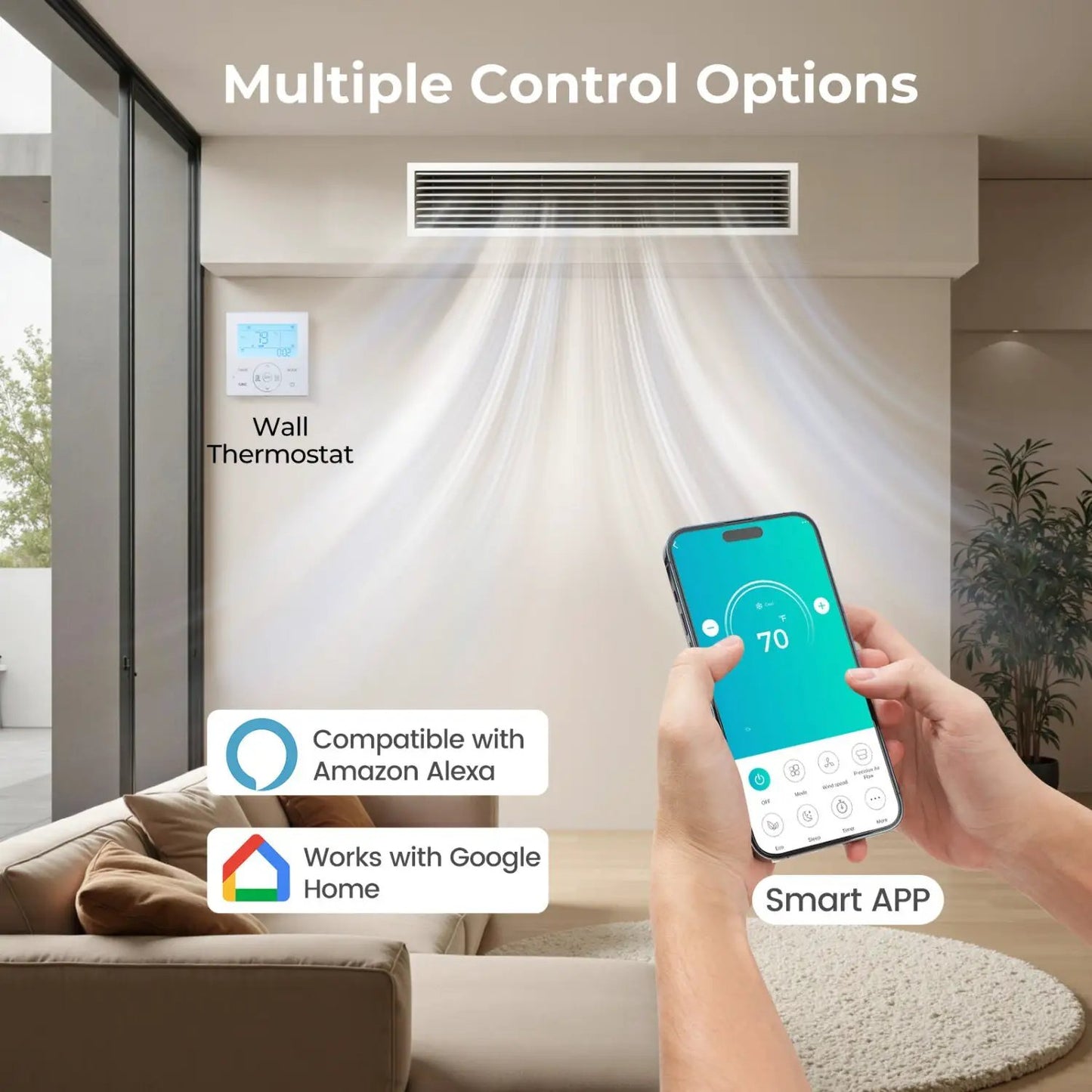 X Pro 35000 BTU 2 Zone Concealed Mini Split AC