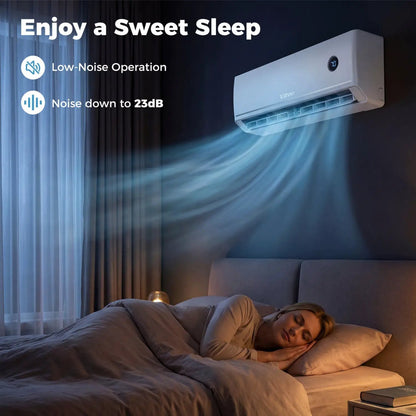 12000 BTU Mini Split AC and Heater with Alexa