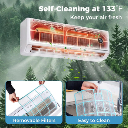 12000 BTU Mini Split AC and Heater with Alexa